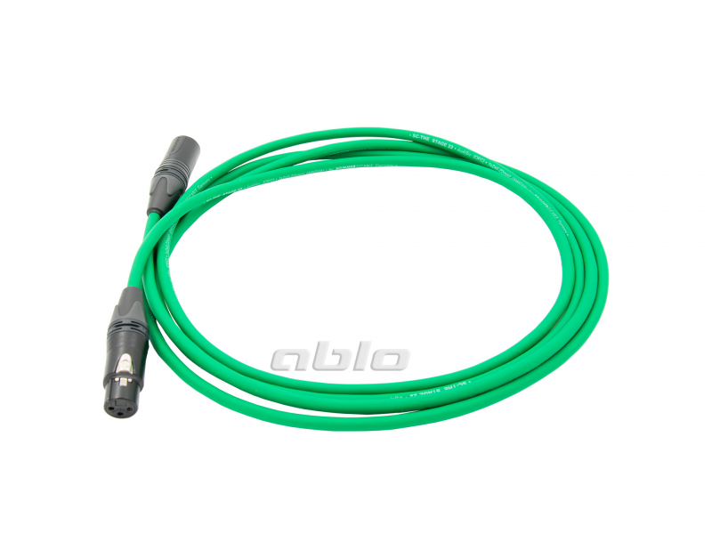 Gotowy kabel mikrofonowy SC Stage 22 + Neutrik NC3FXX-BAG + Neutrik NC3MXX-BAG